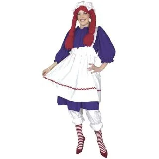 Raggedy Ann Women's Plus Costume