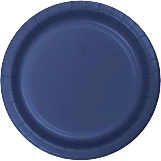 Navy Dinner Plates (8)