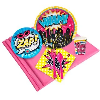 Superhero Girl Party Pack