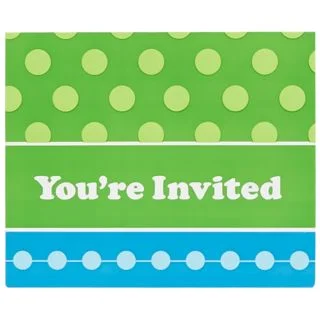 Blue and Green Invitations (8)