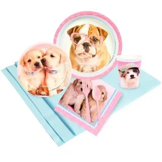 Glamour Dogs 16 Guest Party Pack by Rachael Hale