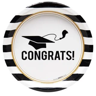 Graduation Party Dinner Plates (8)