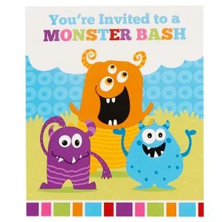 Monsters Invites (8)