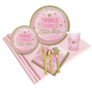 Twinkle Twinkle Little Star Pink Party Pack 24