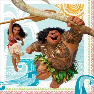 Moana Lunch Napkin (16 Count)