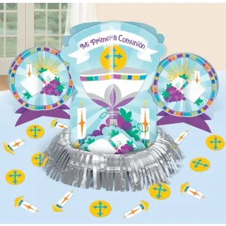 Mi Primera Comunion Table Centerpiece Decor (1)