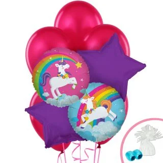 Fairytale Unicorn Party Balloon Bouquet