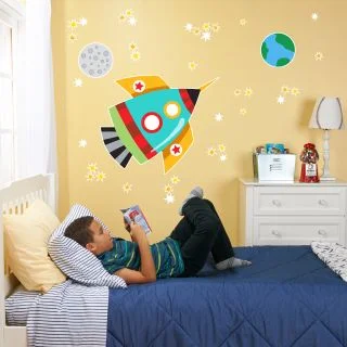 Rocket Giant Wall Decal