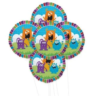 Monsters 5pc Foil Balloon Kit