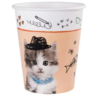 Rachael Hale Cats Rule 9oz Paper Cups (8)