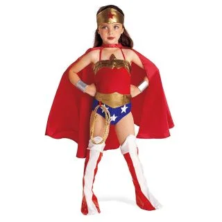 Justice League DC Comics Wonder Woman Child Costume
