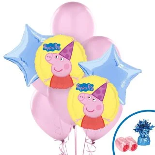 Peppa Pig Balloon Bouquet