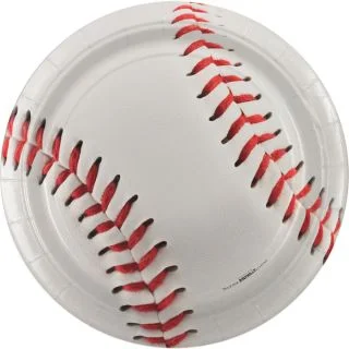 Baseball 7" Plate (8)