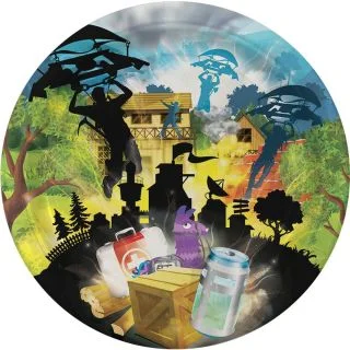 Battle Game 9" Lunch Plate (8)