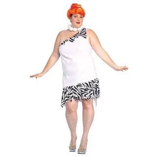 Wilma Flintstone Plus Size Adult Costume