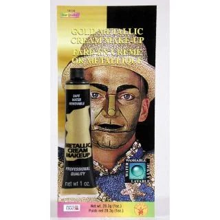 Gold Metallic Cream Make-up