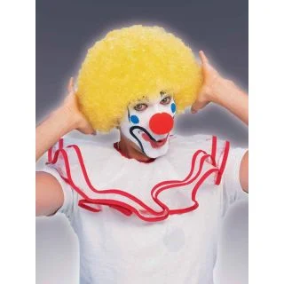 Adult Afro Yellow Wig