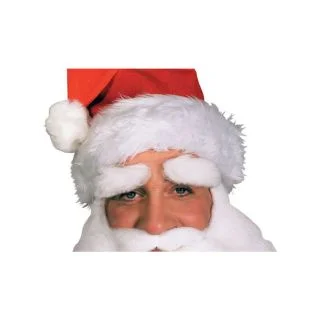 White Santa Eyebrows