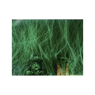 Green Glow Spider Webbing 60 Gram Package