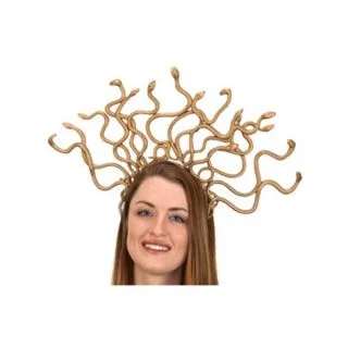 Gold Medusa Headband