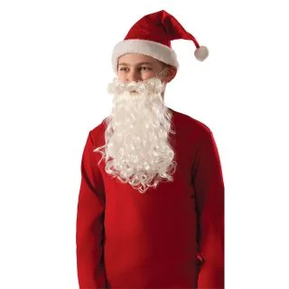 Kids Santa Beard and Mustache
