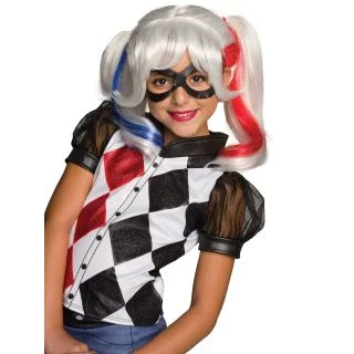 DC SuperHero Girls Harley Quinn Wig
