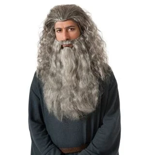 Men's Gandalf Lord Of The Rings Beard Kit