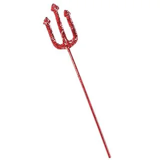 Sequined (Red) Pitchfork