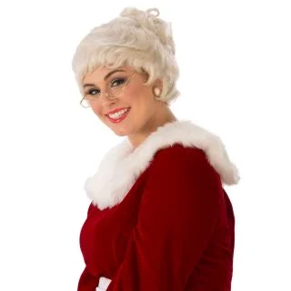 Deluxe Mrs. Claus Wig - Deluxe