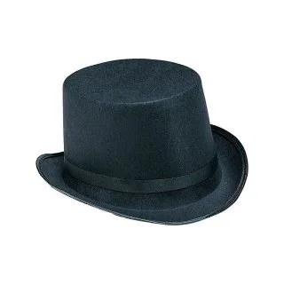 Kids Black Durashape Top Hat