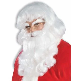 Santa Claus Wig and Beard Set