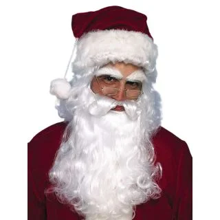 Santa Claus Value Wig and Beard Set