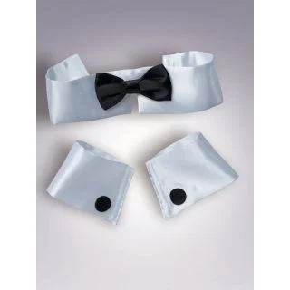 Men's Collar Cuff And Tie Set