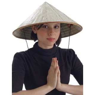 Chinese Bamboo Hat Adult