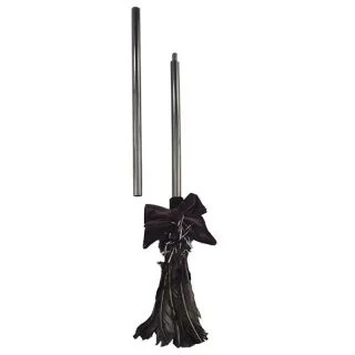 Black Feather Broom Costume Accessory