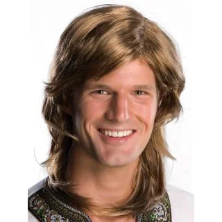 70s Guy Brown Wig Adult