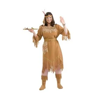 Women's Indian Maiden Plus Size Costume