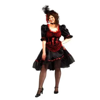 Saloon Girl Plus Size Costume
