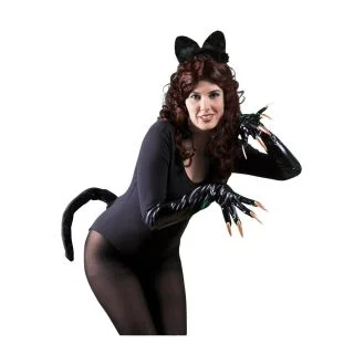 Black Cat Ears and Tail