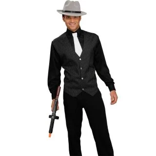 20s Gangster Shirt Vest and Tie Adult