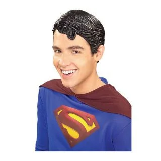 Adult Vinyl Superman Wig