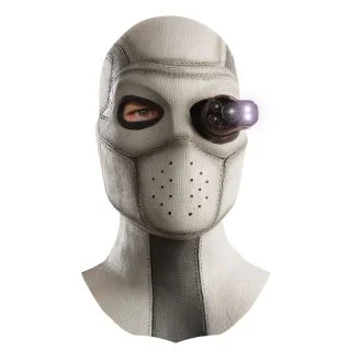 Adult Deadshot Light-Up Latex Mask