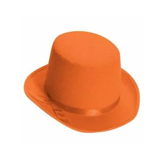 Orange Deluxe Top Hat