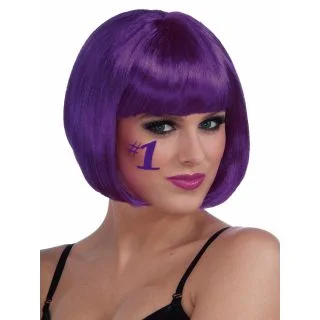 Adult Bob Purple Wig