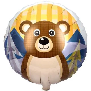 Let's Go Camping Foil Balloon