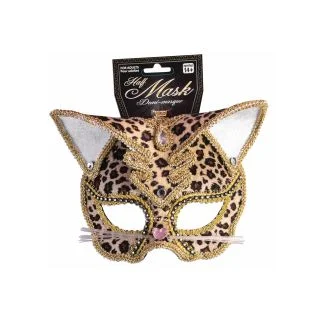 Adult Leopard Mask Deluxe