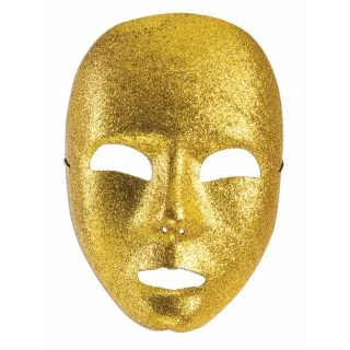 Glittering Golden Mask