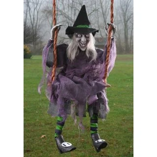 Swinging Witch 36" Tall