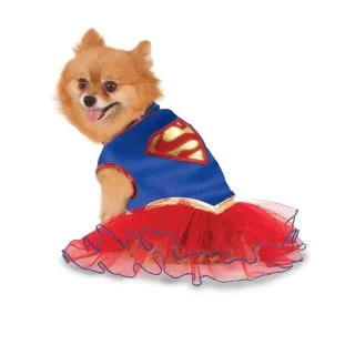 Supergirl Tutu Pet Costume
