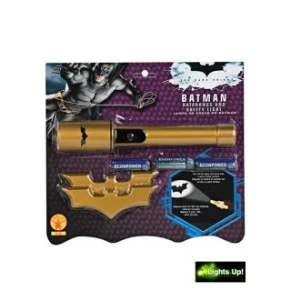 Batman's Gold Batarangs and Safety Light Set